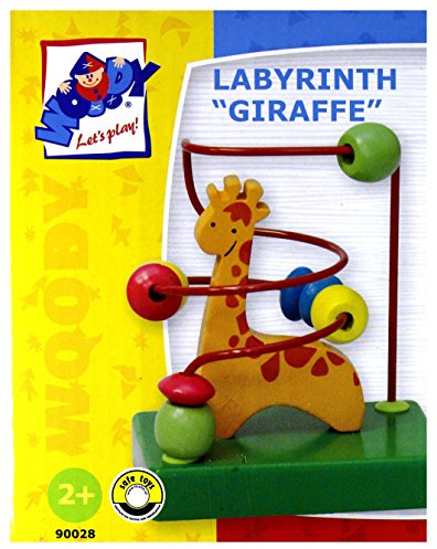 MOTORIKSCHLEIFE Spiel Labyrinth MOTORIK Holz Mini Holzspielzeug Kinderland