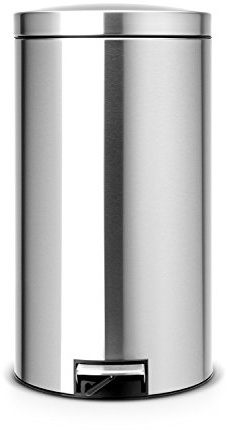 Brabantia 424229 Twin Treteimer 20/20 L mit 2 Kunststoffeinsätzen