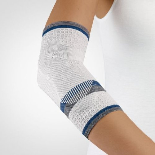 Bort EpiBAsic Ellenbogen-Bandage, Tennisarm-Bandage / SILBER Gr. Small