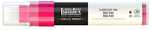 Liquitex Professional Paint Marker with 8-15 mm Wide Nib - Fluorescent Pink