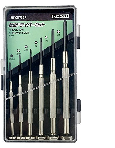 ENGINEER DM-20 Engineer + Precision Screwdriver Set, Set of 6