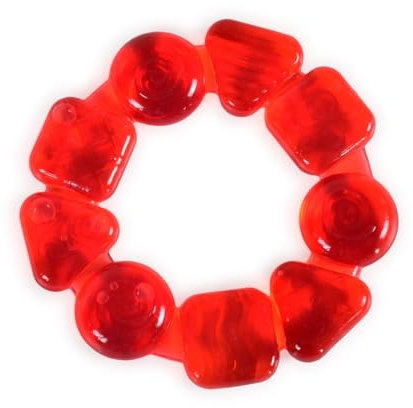 Beißring T2136 Shapes, Kühlbeißring als Zahnungshilfe massiert und lindert