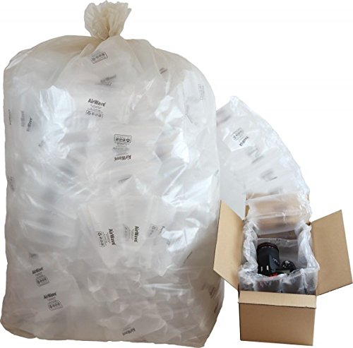 200 LITER LUFTPOLSTERKISSEN fertig gefüllt LUFTPOLSTER 10x21cm Füllmaterial Versandpolster