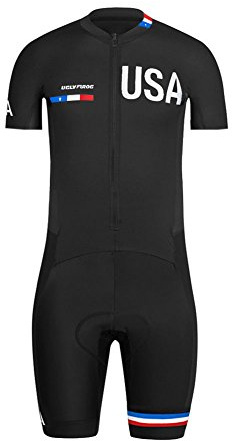 UGLY FROG Country Code Series Mens Short Triathlon Suit/Trisuit Cycling Skinsuits Speedsuit Compressible Biking wear