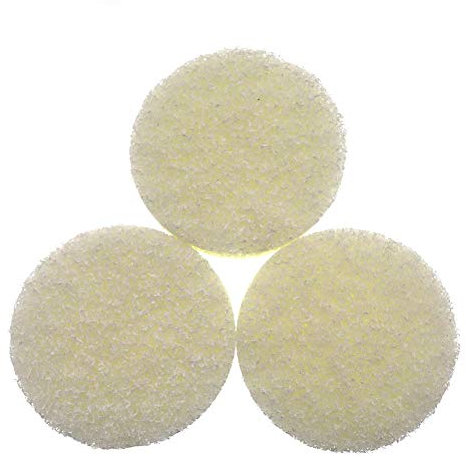White Power Scrub Pad 15 Piece Cleaning Kit Scouring Pads Great for Kitchen, Bathroom, Auto
