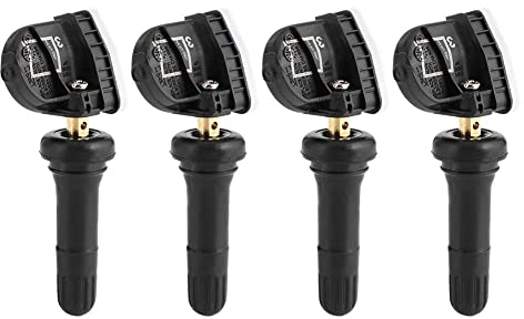 Ejoyous Tire Pressure Sensor, 4PCS RDKS Sensors Tire Pressure Monitoring System TPMS 2036832 Fits Ecosport/Fiesta/Focus Tyre Tire Valve Stem