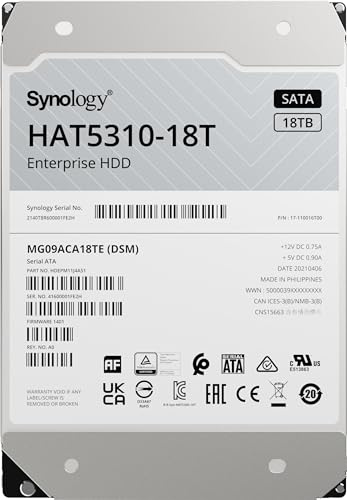 HAT5310-18T - 3.5p - 18To - 256Mo Cache - 7200T/min - Sata 6Gb/s