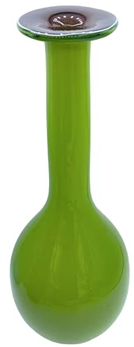 Vaso Bottiglia in vetro di murano (Verde)