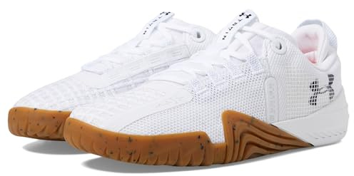 Under Armour TriBase Reign 6 White/Distant Gray/Black 11 D (M)
