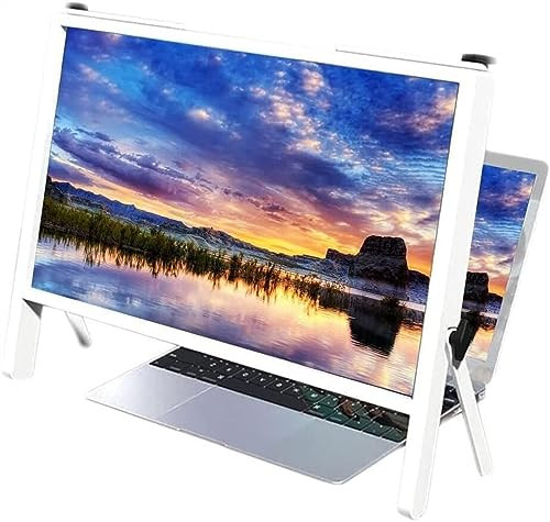 MOOWI Lupe mit Halterung Computer-Bildschirmlupe for Laptop, Faltbare tragbare Bildschirmlupe, 22-Zoll-Laptop-Bildschirmlupe