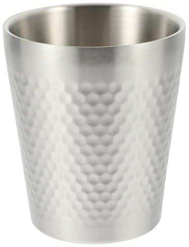 Ciieeo 2 Piezas Taza De Acero Inoxidable 304 Tazas De Expreso Vasos para Beber Vasos De Agua Reutilizables Vaso De Jugo Vaso De Agua para Acampar Jarro De Cerveza Botella De Cafe