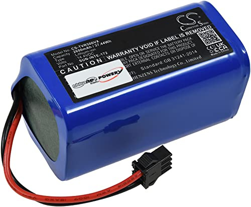 Batteria per robot aspirapolvere Deenkee DK600, 14,4 V, agli ioni di litio