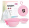 Disco Menstrual, 2 Piezas (S+L) – Copa Menstrual Reutilizable de Silicona Médica 100% para Todas los Períodos Menstruales, Sin Peligro para el Deporte y la Natación - Rosa