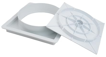 Tapa de skimmer, SP1091LX collar de extensión y tapa superior para skimmer de piscina mediana Hayward para un mejor mantenimiento de la piscina