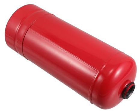 Operitacx 3kg Estintore Vuoto Ricaricabile in Acciaio Per Incendi in Cucina Barche e Case Bombola Portatile Per Sicurezza Antincendio