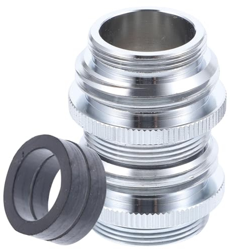 SUPVOX Adaptateur De Robinet Évier 22 Mm vers Tuyau D’arrosage 2 Pcs, Cuisine Et Jardin, Connecteur Mâle à Mâle, Raccord Fileté, Irrigation Et Lavage Voiture