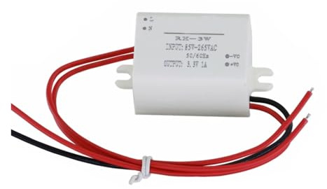 eufeifeiegds AC-DC-Netzteilmodul AC110V 220V 230V zu DC 3V 5V 9V 12V 15V 24V Volt Transformatoradapter(5V 0.6A)