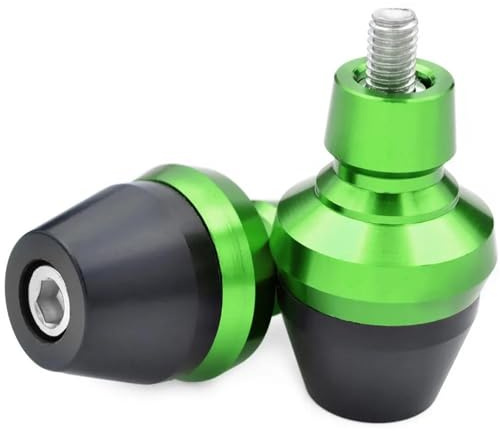 Protezioni Anticaduta Moto Paratelaio Tappi Di Protezione Pad Proteggi Per Z650 Per Z750 Per Z800 Per NIJIA(Green)
