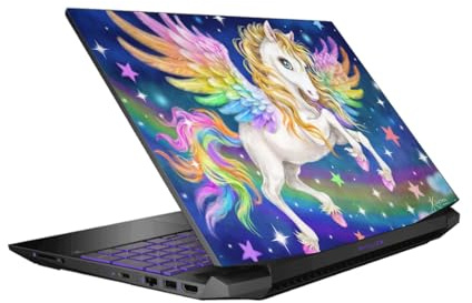 Head Case Designs Officially Licensed Kayomi Harai Rainbow Pegasus Magical Fantasy Vinyl Sticker Skin Decal Cover Compatible With HP Pavilion 15.6 15-dk0047TX