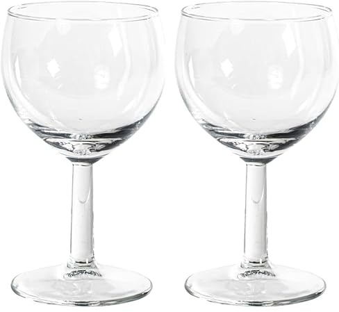 H&H Ballon Set 10 Calici Flute, 19cl, Vino e Champagne (Confezione da 2)