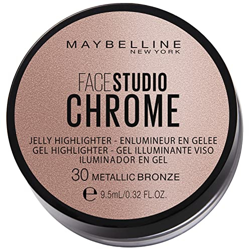 Maybelline Face Studio Chrome Jelly Highlighter - 30 Metallic Bronze