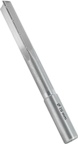 ENT 25513 Langlochfräsbohrer WS, Schaft (S) 16 mm, Ø 20 mm, Nutzlänge (NL) 120 mm, GL 175 mm, linksdrehend, gerade Ausführung