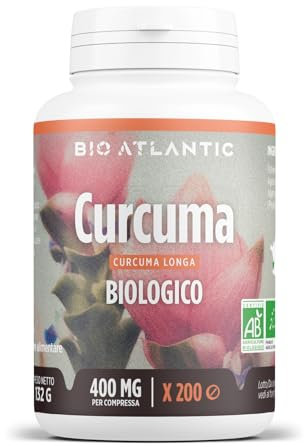 Curcuma Biologico 400 mg - 200 compresse