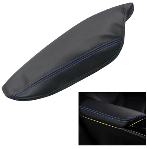 YEE PIN Housse d'accoudoir central pour C-HR C H R 2016-2022 - Housse de protection en cuir - Accoudoirs de protection - Accessoire de console centrale