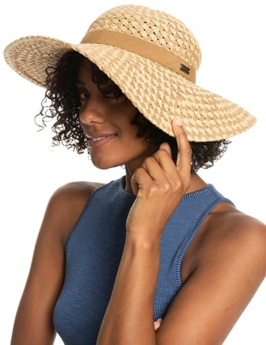 Roxy Bed of Flower - Sun Hat for Women - Sonnenhut - Frauen - M/L - Gelb.