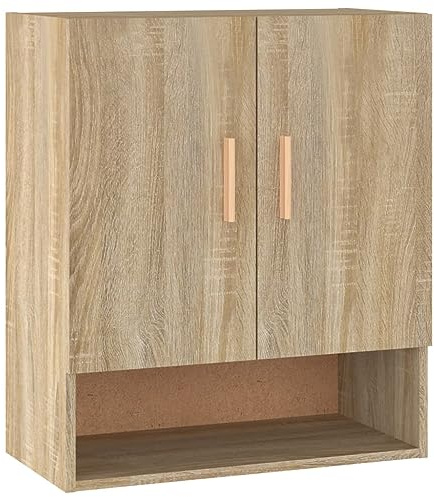 vidaXL Wandschrank Sonoma-Eiche 60x31x70 cm Holzwerkstoff