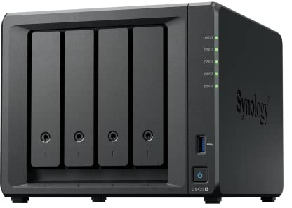 Synology DS423+ 24TB 4 Bay Desktop NAS Solution installed with 4 x 6TB HAT3300 Drives