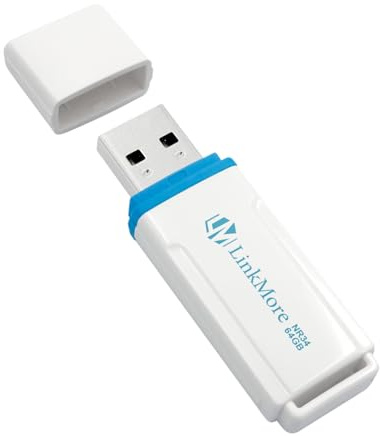 LinkMore NR34 64GB USB3.2 USB 3.1 Flash Drive, Read Speed up to 120MB/s, Write Speed up to 60MB/s, Thumb Drive