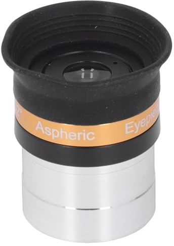 Ocular Gran Angular Asférico de 10 Mm, 1,25 Pulgadas y 62 Grados, Accesorios para Telescopios Astronómicos para una Visión Clara y un Contraste Excelente