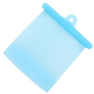 SHOWERORO Silikonbeutel 1500 Ml Für Lebensmittel Aufbewahrungsbeutel Für Obst Und Gemüse Faltbar Und Tragbar Platzsparend Küche