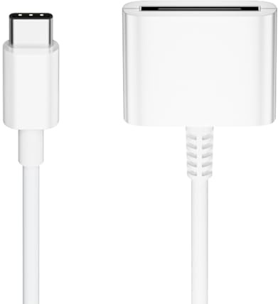 Adaptateur USB C vers Femelle 30 Broches pour iPhone 16, certifié Apple MFi, sans Audio de Type C mâle vers Femelle 30 Broches, convertisseur de Charge et de Transfert de données, Compatible avec