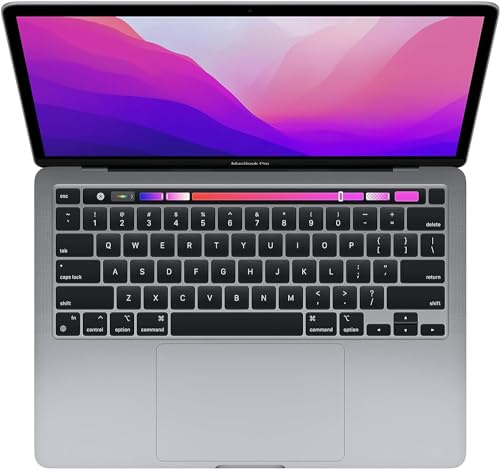2022 Apple MacBook Pro con chip M2 (13-inch, 8GB RAM, 512GB) (AZERTY France) Space Gray (Renoverad)