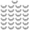 Cleminsta Flügelmuttern Edelstahl 25 Stück Wing Nut Rostfreie Schwerlast Zertifizierter Standard Flügelmutter Schmetterlingsmuttern Set Universellen Nutzung für Anlagen DIY Tools, Silber (M4)