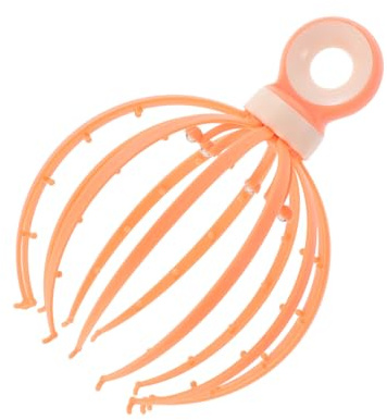 Healeved Masajeador De Cabeza Forma De Pulpo Herramienta De Masaje Garras Para Uso Doméstico Aparato De Masaje Para Relajar La Cabeza