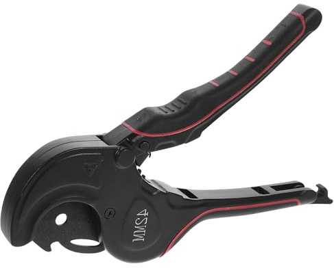 Alipis Forbici per Taglio Tubi Idraulici Professionali Impugnatura Ergonomica Tagliatubi Manuale in Acciaio Inox Resistente Utensile Multiuso per Elettricista e Idraulico Taglio