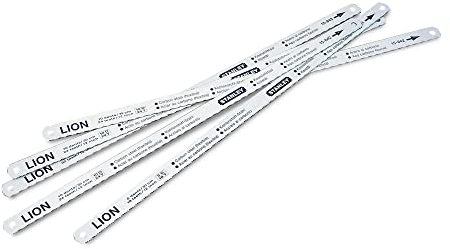 Stanley 0-15-801 Flexible Hacksaw Blades (5) Assorted, Silver