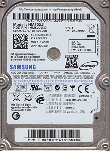 Samsung HM500JI 500GB interne Festplatte (6,4 cm (2,5 Zoll), 8MB, SATA)