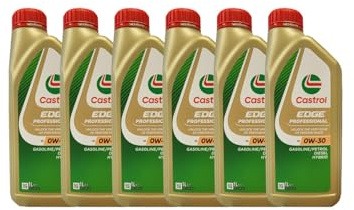 Castrol Lot de 6 bidons d'huile Edge Professional A5 0W-30 (pour Volvo)