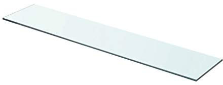 Festnight Ersatzteile Glas Regalboden Glasboden Einlegeboden Tragf?higkeit bis 15 kg Transparent 70 cm x 15 cm