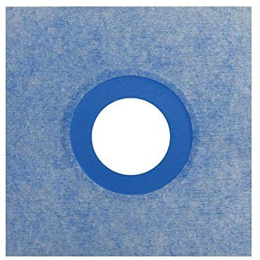 Isolbau Joint de sol P3 bleu - 1 pièce - 250 mm - Manchon étanche pour sanitaire, douche, salle de bain, carrelage - Pour l'intérieur et l'extérieur