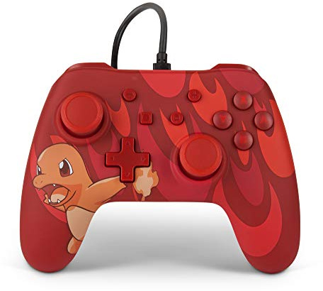PowerA Kabelgebundener Pokémon-Controller für Nintendo Switch: Glumanda Großbrand