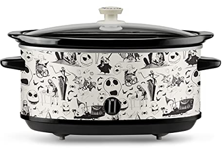 e Christmas 7-Quart Sketch Pattern Slow Cooker