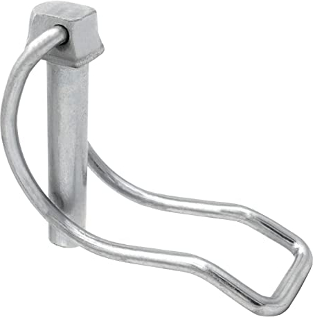 Design61 2x Rohr-Klappsplint Klappstecker 6 x 45 mm galv. verzinkt