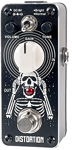 Sondery Distortion Gitarren-Effektpedal, Wiederherstellung des klassischen britischen Stapel-Sounds der 70-80er Jahre – True Bypass, 2 Modi von hell und normal