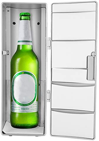 Mini Fridge Electric Plug-In Cooler and Warmer,Portable USB Mini Fridge Freezer Refrigerator Cooler and Warmer For Home Office Car Boat
