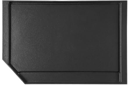 JXGRIDL236 Grillplatte Ersatz für GE Gasherd Grillplatte Serie Teile, GE Gusseisen-Grillpfanne für Gasherd Seitenbrenner, Serie PGP7036SLSS PGP9036SLSS PGP7036DLBB für GE Herdplatte, 1 Packung